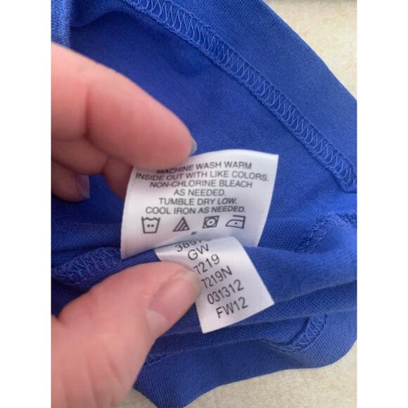 Hanna Anderson boys size 4 blue plane long sleeve shirt 100 - Picture 7 of 7